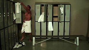 Sporty Couple Has A Hardcore Hook Up In The Locker Room