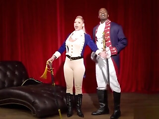 Bigtits Blonde Katie Morgan Fucks And Sucks Bbc At Theater