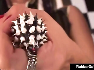 Molly Madison - Busty Beauty Rubberdoll Sex Toy Drills Her Wet Clone Molly!