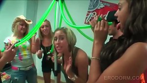 Teens In College Drink And Play Sex Games At Party