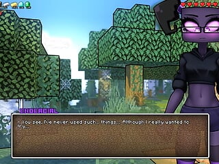 Minecraft Horny Craft - Part 17 - Drink My Cum Witch By Loveskysan69