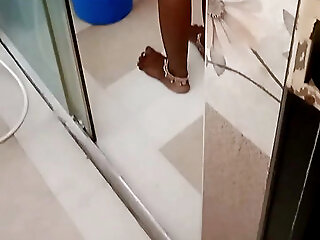 Desi Tamil Housewife's Sensual Shower Post-hotel Hook-up - Cuck Films! Indianhotwifex