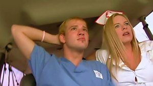 Two Wicked Nurses Trick A Straight Guy To Have  Sex