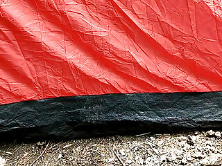 Dirty Stranger Walks By Watching This Slut Slip Dildo Inside