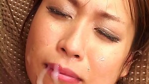 Busty Asian Masturbates Before Getting Fucked Really Hard